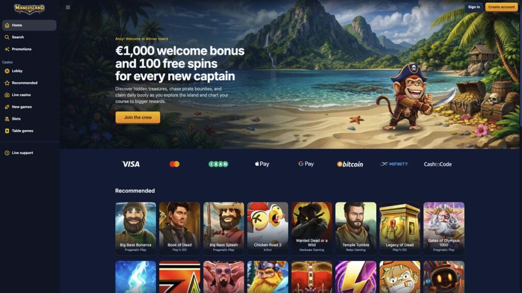 winner island beste nederlandse goksite
